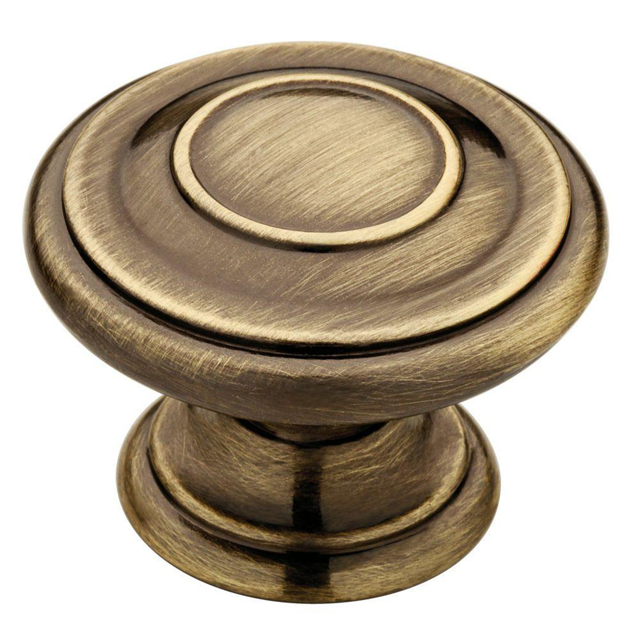 P22669-AB 1 3/8" Antique Brass Harmon Cabinet Drawer Knob