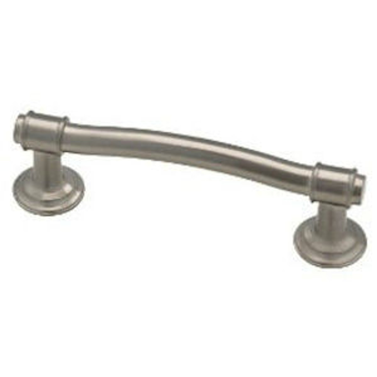 085-03-0057  Satin Nickel 3" Nautical Cabinet Drawer Knob 2 Pack