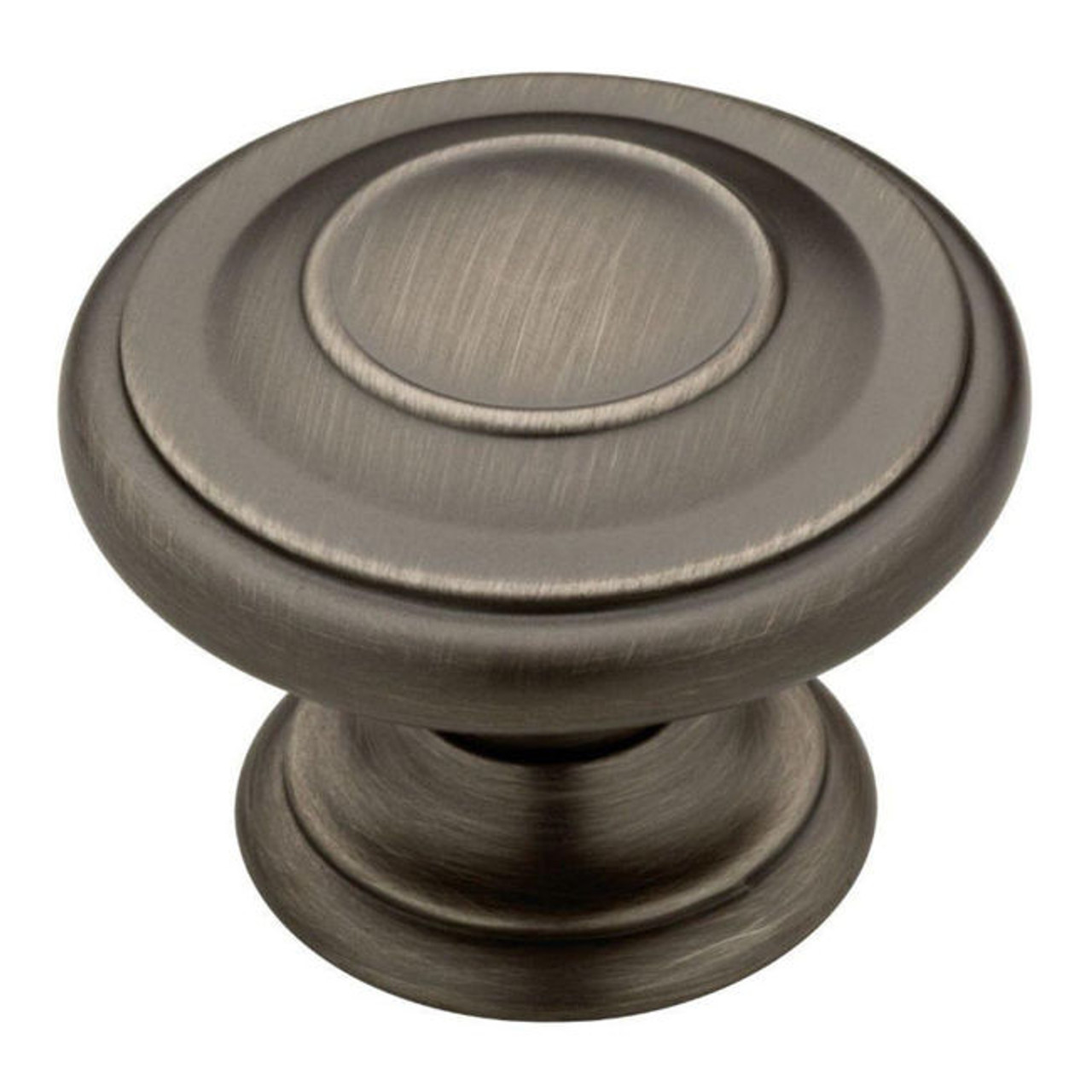 P22669-904 1 3/8" Heirloom Silver Harmon Cabinet Drawer Knob