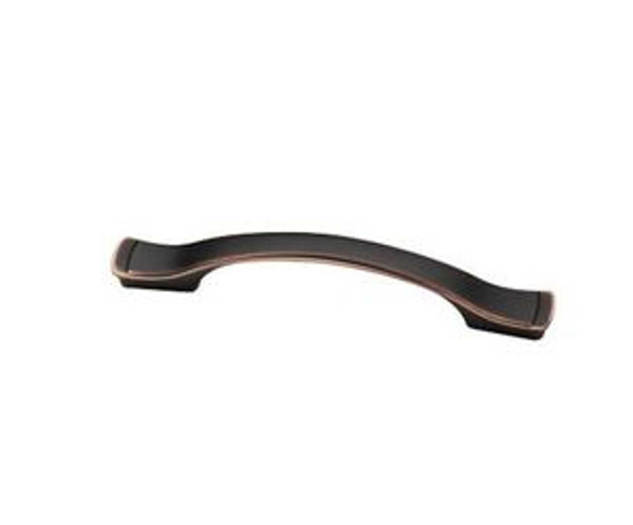 P25965C-VBC Bronze w/ Copper 4" Step Edge Drawer Cabinet Pull