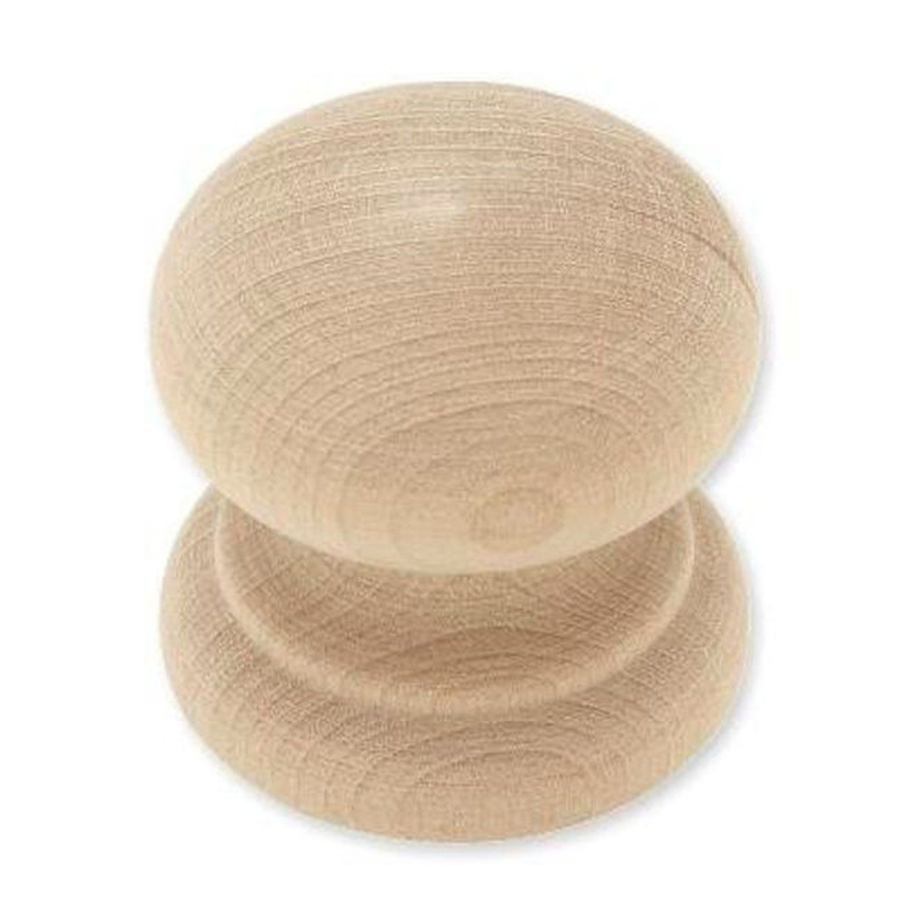 P10520C-BIR  Birch Wood 1 3/4" Large Round Cabinet Drawer Knob