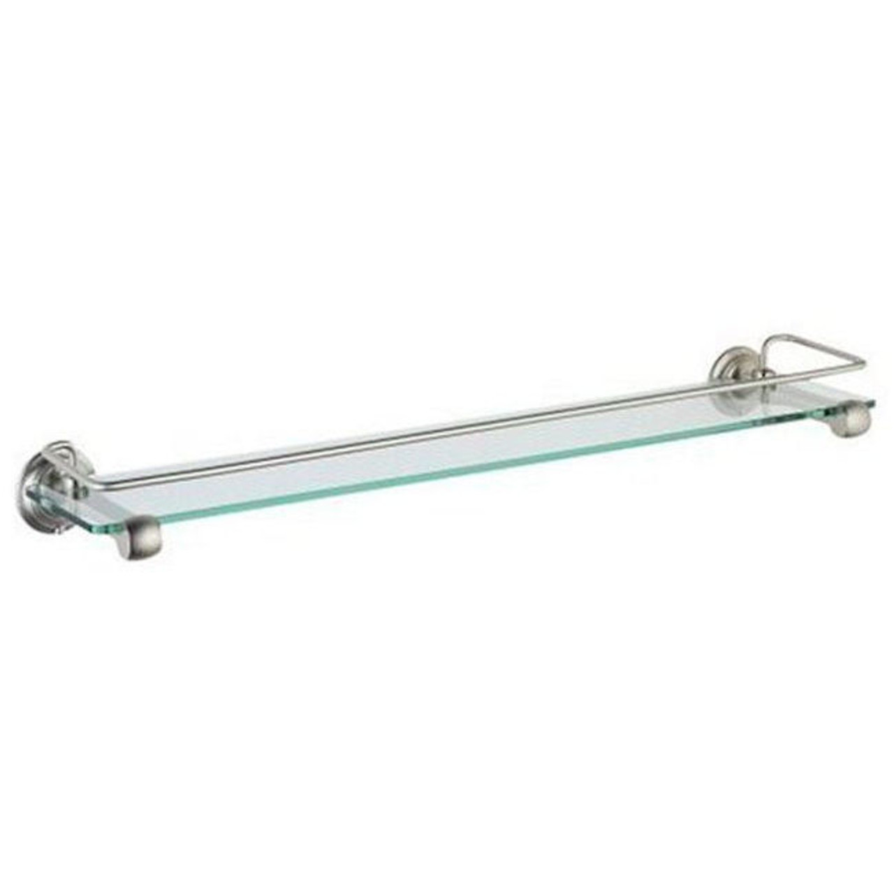 79010-SS Lockwood Bath 24" Glass Shelf Stainless Steel Finish