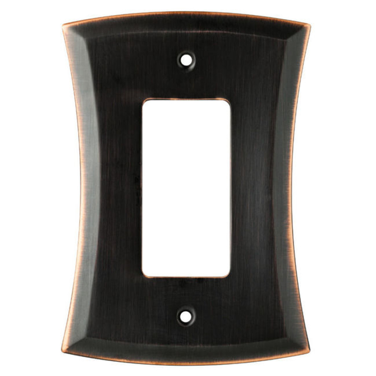 W20821-VBC Ivorten Bronze & Copper Single GFCI Outlet Cover Wall Plate