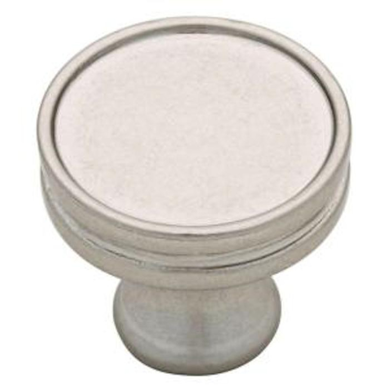 P20653C-475 1" Bedford Nickel Groove Cabinet Pull Knob