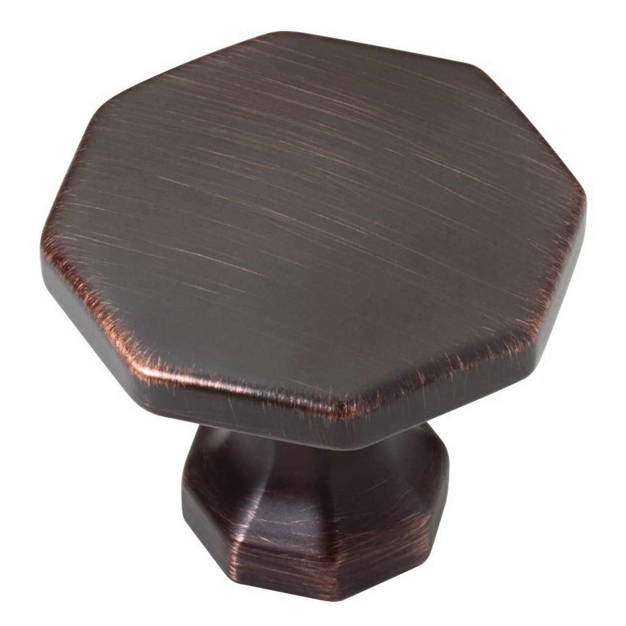 P20380C-VBC 1 1/8" Octagon Bronze & Copper Cabinet Drawer Knob