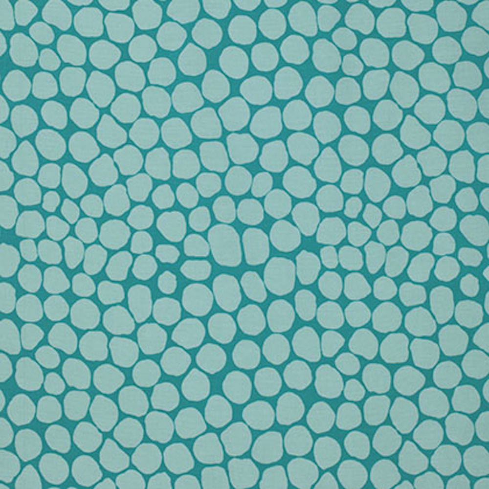 Brandon Mably PWBM053 Jumble Turquoise Quilting Cotton Fabric By The Yard