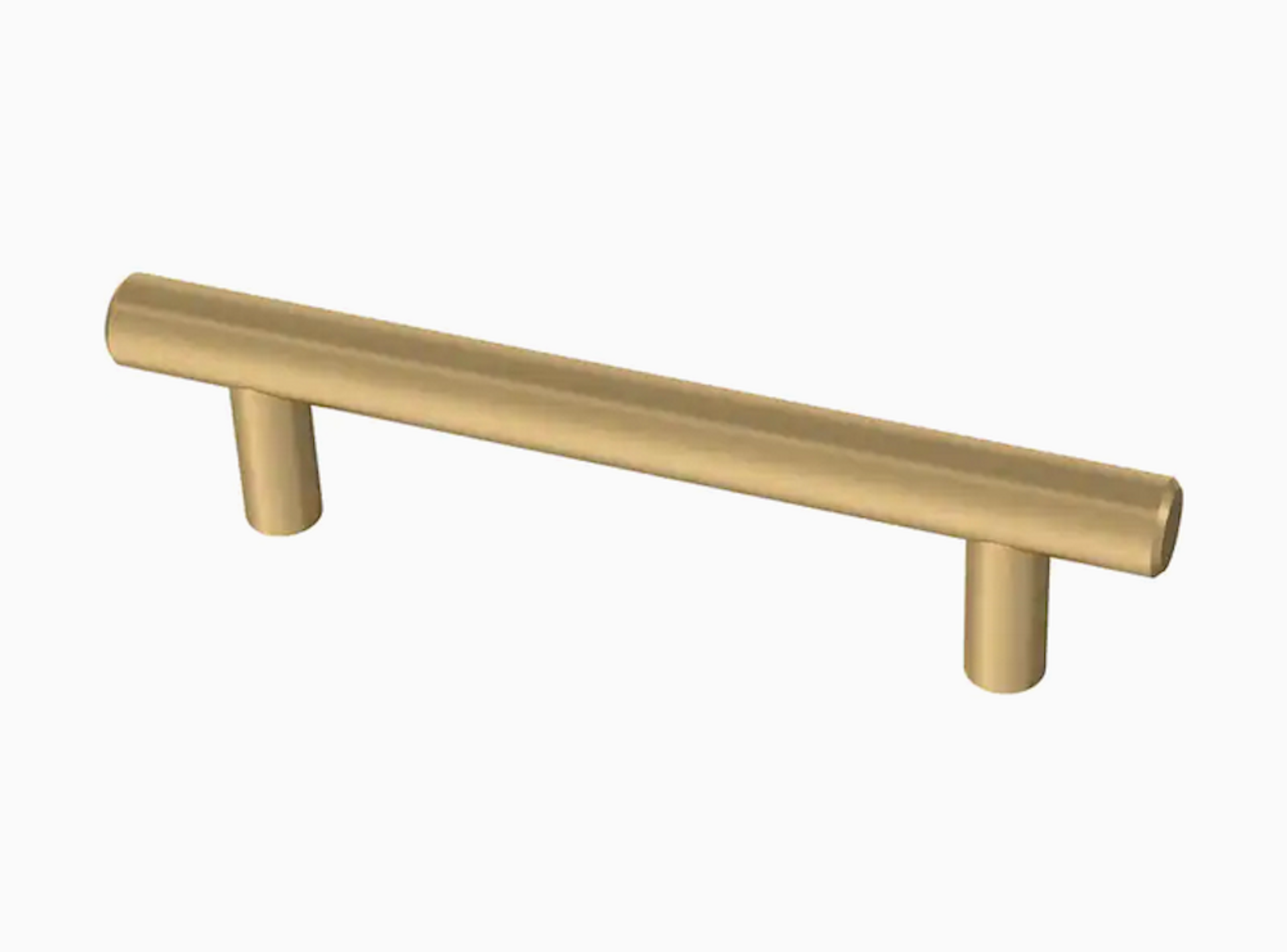 Brainerd BAR096W117 Brushed Brass Bar Drawer Pull 3 3/4