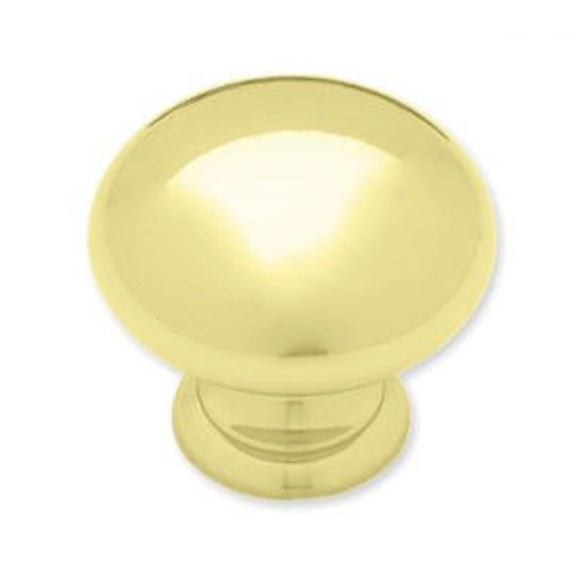 P30930CPLC Solid Brass 1 1/4" Round Drawer Knob Flying