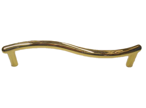 P83508-PB 5" Fusilli Polished Brass Cabinet Drawer Pull P83508-PB 5" Fusilli Polished Brass Cabinet Drawer Pull
