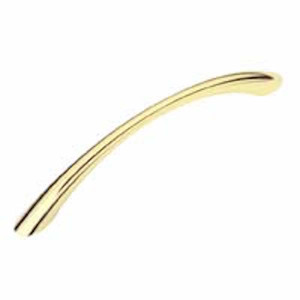 P84615-PB Polished Brass 8 13/16" Bow Cabinet Drawer Pull P84615-PB Polished Brass 8 13/16" Bow Cabinet Drawer Pull