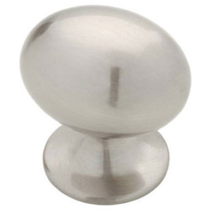 Liberty PN0393C-SN Large Football Design Satin Nickel Drawer Knob
