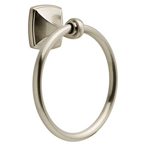 AMA46-SN Amaya Bath Towel Ring Satin NIckel Finish AMA46-SN Amaya Bath Towel Ring Satin NIckel Finish