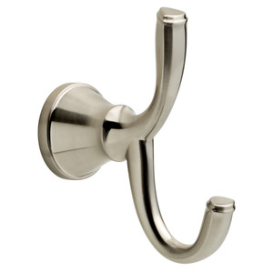 71635BN Lorain Bath Robe Hook Brushed Nickel Finish 71635BN Lorain Bath Robe Hook Brushed Nickel Finish