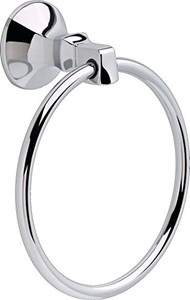 76446 Delta Ashlyn Bath Towel Ring Chrome Finish