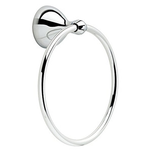 AME46-PC Amesbury Bath Towel Ring Polished Chrome Finish AME46-PC Amesbury Bath Towel Ring Polished Chrome Finish