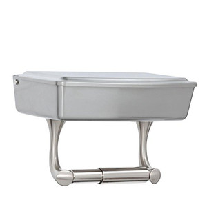 Delta Bath Toilet Paper Holder w/ Privacy Box Brushed NIckel Finish Delta Bath Toilet Paper Holder w/ Privacy Box Brushed NIckel Finish