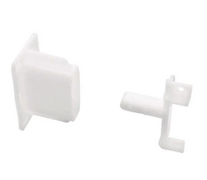 D806SEC-W Ball Bearing Drawer Slides Sockets White Set of 2 D806SEC-W Ball Bearing Drawer Slides Sockets White Set of 2