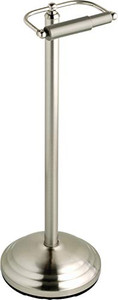 138293-BN Bath Pedestal Toilet Tissue Holder Brushed Nickel Finish 138293-BN Bath Pedestal Toilet Tissue Holder Brushed Nickel Finish