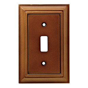 171912 Brown Architect Single Toggle Switch Cover Plate 171912 Brown Architect Single Toggle Switch Cover Plate
