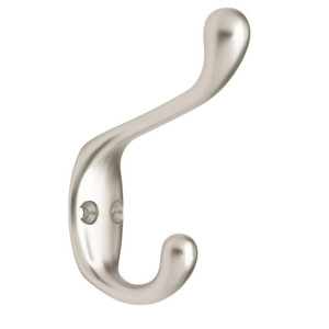 VPCHHK-MN-U 3" Heavy Duty Matte Nickel Coat and Hat Hook 3 Pack VPCHHK-MN-U 3" Heavy Duty Matte Nickel Coat and Hat Hook 3 Pack