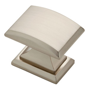 P32943W-SN Satin Nickel 1 1/4" Architectural Cabinet & Drawer Knob