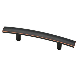 Liberty P24425W-VBC 3" Bronze & Copper Caroline Arched Cabinet Drawer Pull