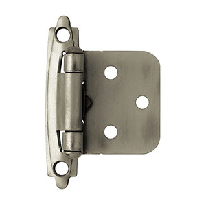 H0103BV-90?4 Heirloom Silver Self Closing Overlay HInge Lot of 2 H0103BV-90?4 Heirloom Silver Self Closing Overlay HInge Lot of 2