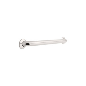 Delta D40124-ST 24" Grab Bar Concealed Mount Bright Stainless Steel Delta D40124-ST 24" Grab Bar Concealed Mount Bright Stainless Steel