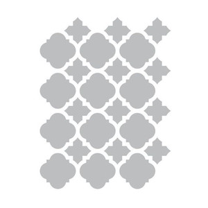 Liberty SNL002-CL10" x 10" Vintage Inspired Clear Quatrefoil Furniture Stencil Liberty SNL002-CL10" x 10" Vintage Inspired Clear Quatrefoil Furniture Stencil