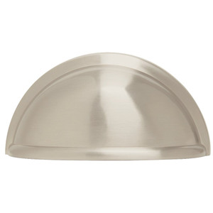 P34704K-SN Satin Nickel 3" Farmhouse BIN Cup Cabinet Drawer Pull 10 Pack P34704K-SN Satin Nickel 3" Farmhouse BIN Cup Cabinet Drawer Pull 10 Pack