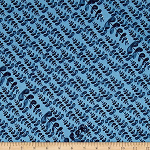 Tina Givens PWTG182 Rosewater Garden Pond Blue Cotton Fabric By Yd Tina Givens PWTG182 Rosewater Garden Pond Blue Cotton Fabric By Yd