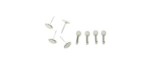 Arrow 085-03-2804 Ergo Nickel Plated Tack & Hook 4 Piece Set Arrow 085-03-2804 Ergo Nickel Plated Tack & Hook 4 Piece Set
