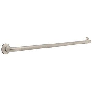 Franklin Brass 5748PS 48" Grab Bar Concealed Mount Peened Stainless 1 1/4" OD Franklin Brass 5748PS 48" Grab Bar Concealed Mount Peened Stainless 1 1/4" OD