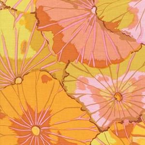 Kaffe Fassett GP29 Lotus Leaf Yellow Cotton Fabric By The Yard Kaffe Fassett GP29 Lotus Leaf Yellow Cotton Fabric By The Yard