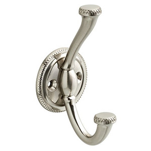 Franklin Brass FBNOLH-SN Nolan Cottage Inspired 4 3/8" Hook Satin Nickel Franklin Brass FBNOLH-SN Nolan Cottage Inspired 4 3/8" Hook Satin Nickel