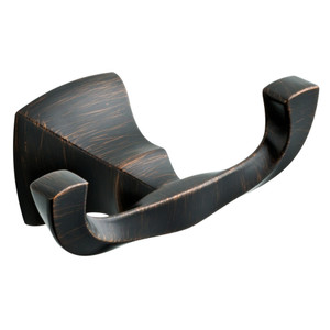 Delta SAW35-VBR Sawyer Double Robe Hook Bath Accessories Venetian Bronze Finish Delta SAW35-VBR Sawyer Double Robe Hook Bath Accessories Venetian Bronze Finish