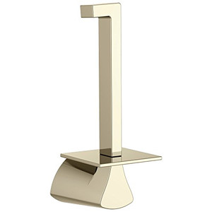 Delta 774505-PN Zura Bath Vertical Toilet Paper Holder Polished Nickel Finish Delta 774505-PN Zura Bath Vertical Toilet Paper Holder Polished Nickel Finish