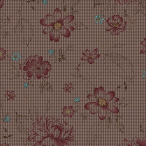 Henry Glass 8918 My Back Porch Check Flowers Charcoal Quilting Fabric By Yd Henry Glass 8918 My Back Porch Check Flowers Charcoal Quilting Fabric By Yd