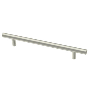 Liberty BAR160W-SS Stainless Steel Bar Cabinet Drawer Pull Knob 6 1/4" Centers Liberty BAR160W-SS Stainless Steel Bar Cabinet Drawer Pull Knob 6 1/4" Centers