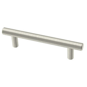 Liberty BAR096W-SS Stainless Steel Bar Cabinet Drawer Pull Knob 3 3/4" Centers