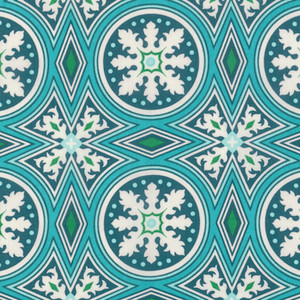 Joel Dewberry VOJD013 Modernist Tolson Peacock Cotton VOILE Fabric By Yard Joel Dewberry VOJD013 Modernist Tolson Peacock Cotton VOILE Fabric By Yard
