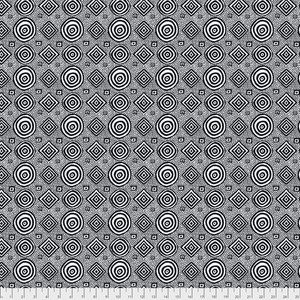 Brandon Mably PWBM065 Good Vibrations White Quilting Cotton Fabric By The Yard Brandon Mably PWBM065 Good Vibrations White Quilting Cotton Fabric By The Yard