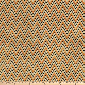 Tim Holtz PWTH079 Materialize ZigZag Orange Cotton Fabric By Yard Tim Holtz PWTH079 Materialize ZigZag Orange Cotton Fabric By Yard