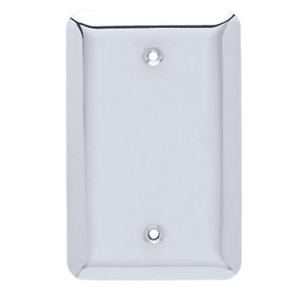Brainerd W13731-PC Chrome Stamped Blank Cover Wall Plate Brainerd W13731-PC Chrome Stamped Blank Cover Wall Plate