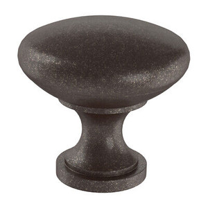 Liberty P50154W-CO 1 1/4" Coco Bronze Round Garrett Cabinet Drawer Knob