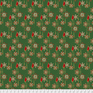Free Spirit Mid-Century Christmas Candles Traditional Cotton Fabric By Yd Free Spirit Mid-Century Christmas Candles Traditional Cotton Fabric By Yd