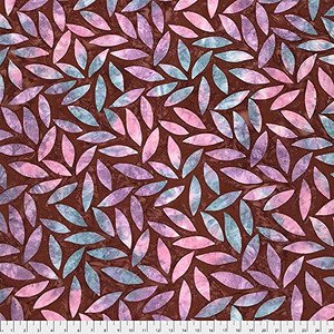 Kaffe Fassett BKKF007 Artisan Batik Tumbling Leaf Chestnut Cotton Fabric By Yard Kaffe Fassett BKKF007 Artisan Batik Tumbling Leaf Chestnut Cotton Fabric By Yard
