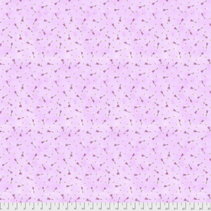 Laura Heine PWLH014 A Bird In Hand Stick Flower African Violet Fabric By Yard Laura Heine PWLH014 A Bird In Hand Stick Flower African Violet Fabric By Yard