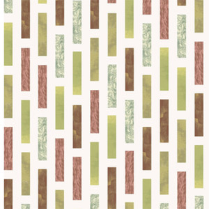Stof Fabrics Murano Collection Rectangle Terra Cotta & Green Cotton Fabric By The Yard Stof Fabrics Murano Collection Rectangle Terra Cotta & Green Cotton Fabric By The Yard