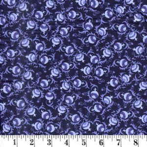 Blank Quilting Once In A Blue Mood 9736-77 Floral Cotton Fabric By Yard Blank Quilting Once In A Blue Mood 9736-77 Floral Cotton Fabric By Yard